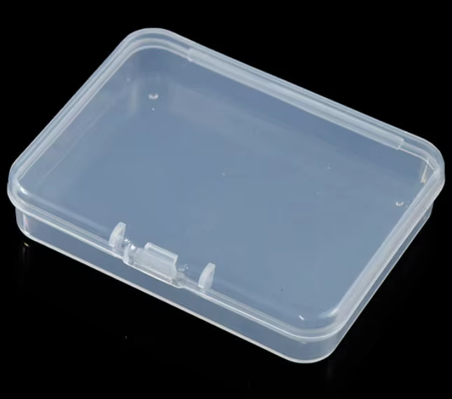 Boîte d'emballage en plastique PP transparente plate