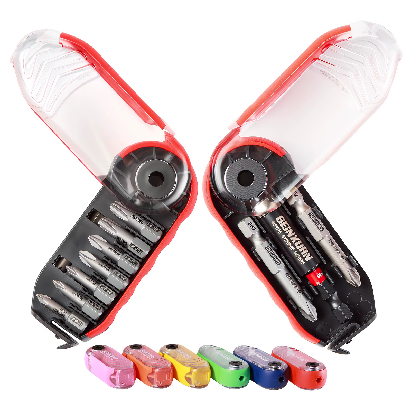 Jeu de 10 embouts de tournevis FIXEDGE Geinxurn