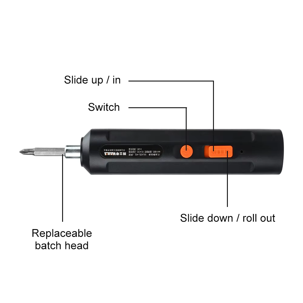 Tournevis électrique à chargement USB