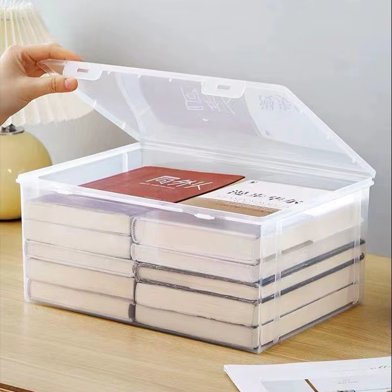 Boîte de rangement en plastique pour bureau