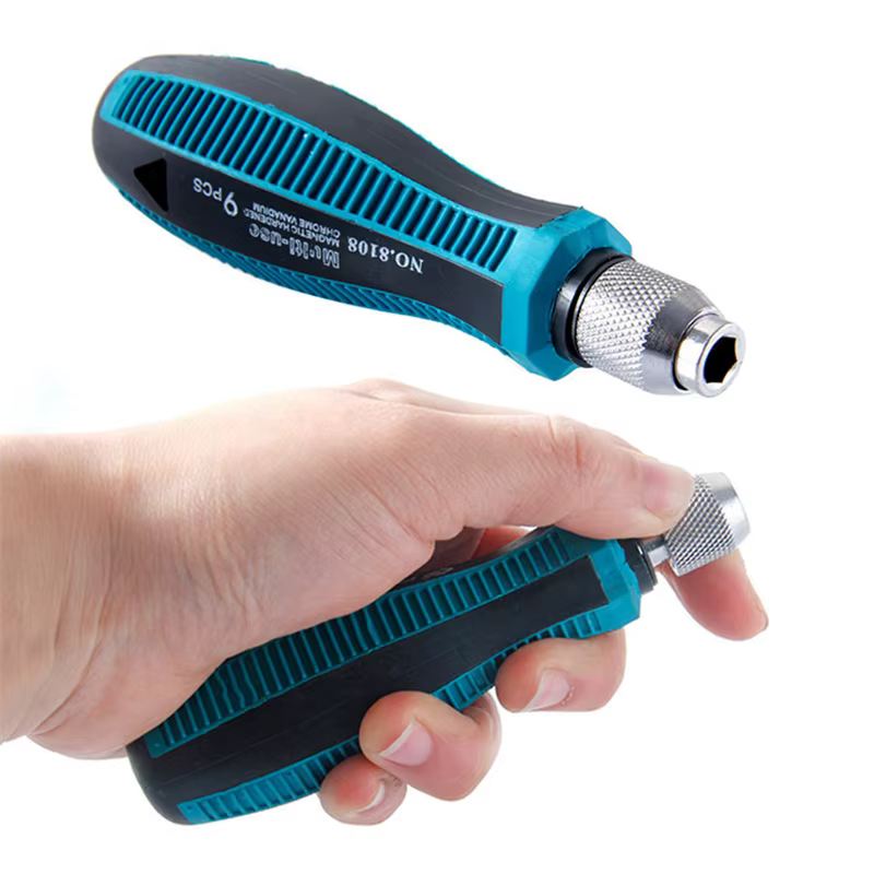 Jeu de Tournevis Magnétiques Durables et Portables