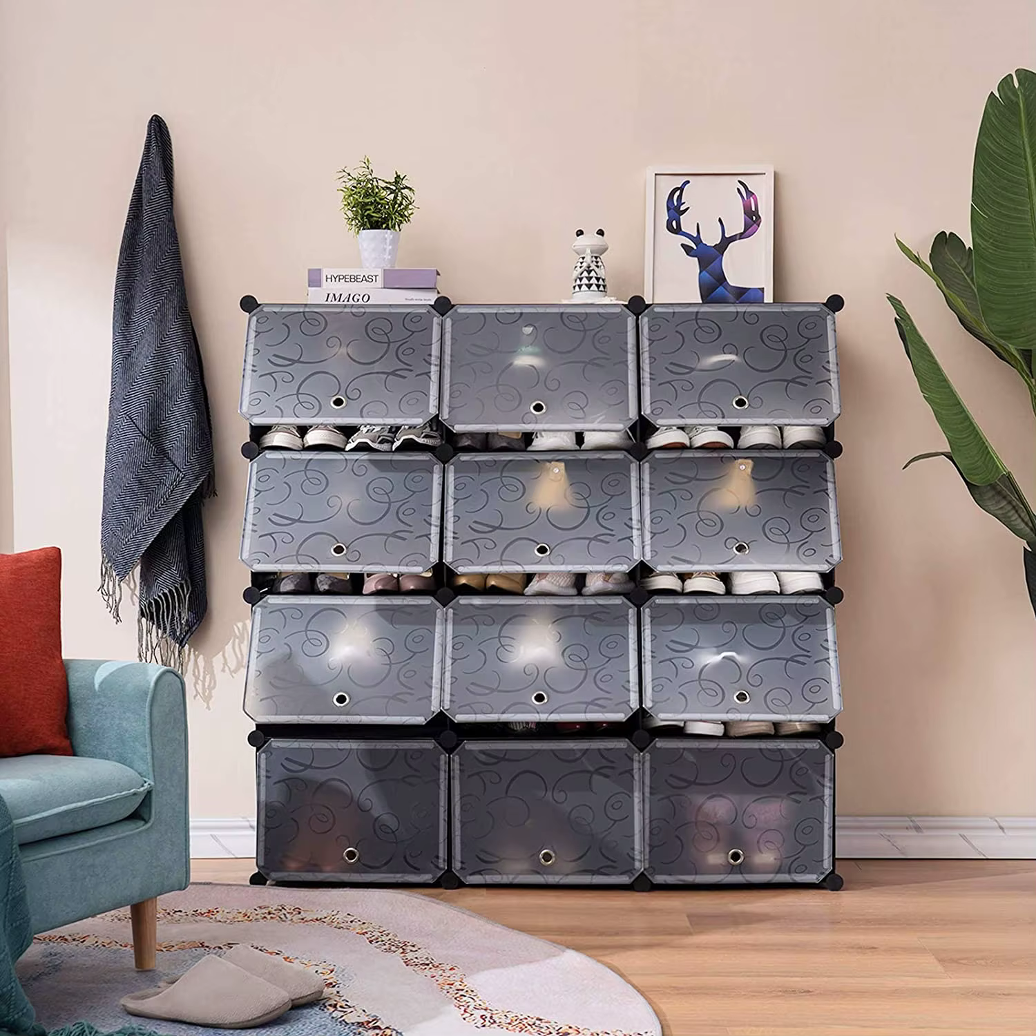 Armoire modulaire pour gagner de l'espace