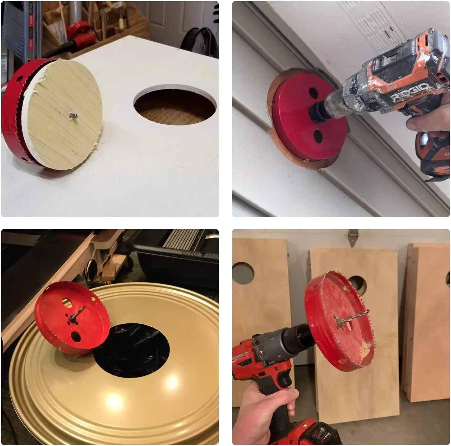 Scie cloche de 6 pouces pour bois