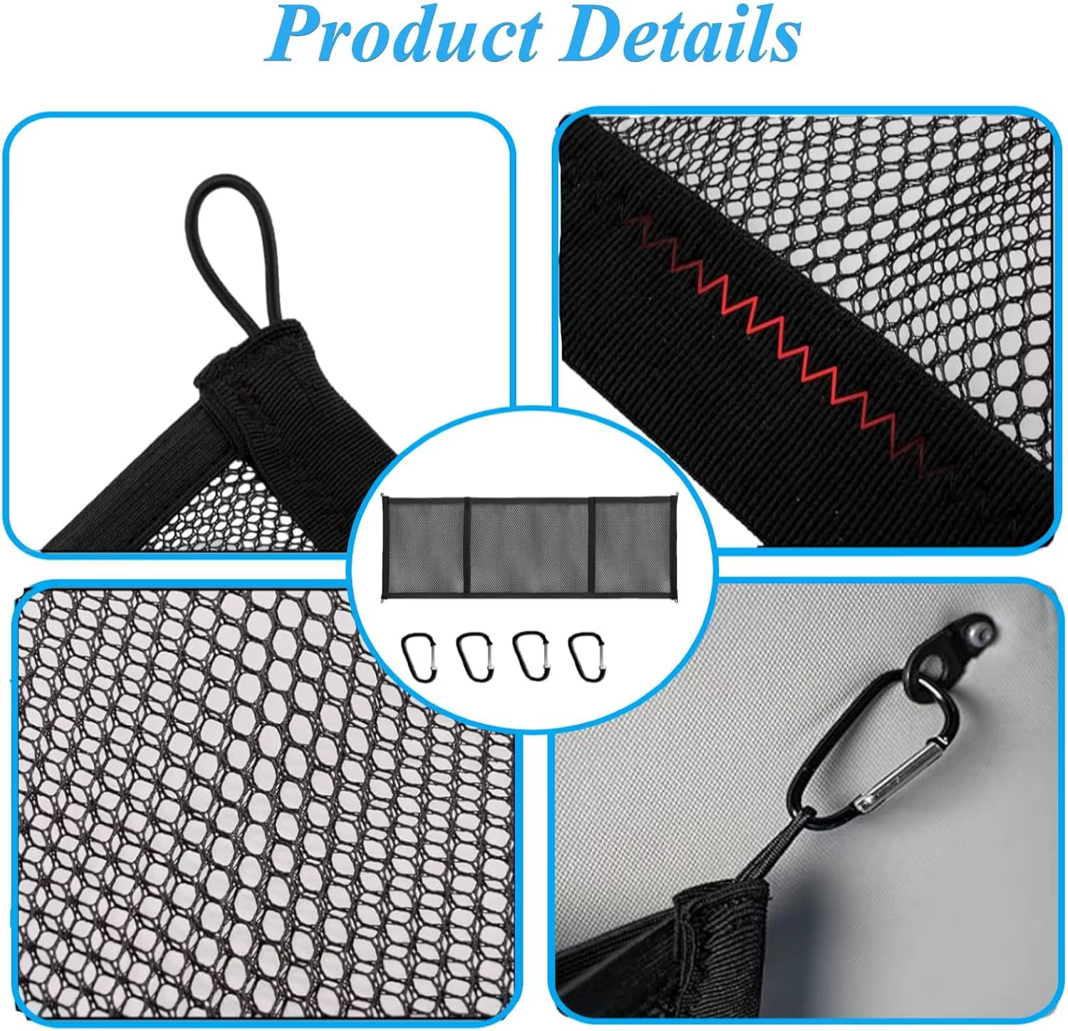 Kits de sacs de rangement en maille de Nylon pour toit de caravane, pour VW T5 T6 Beach California Multivan Caravelle Bulli, sac de tente de toit de caravane