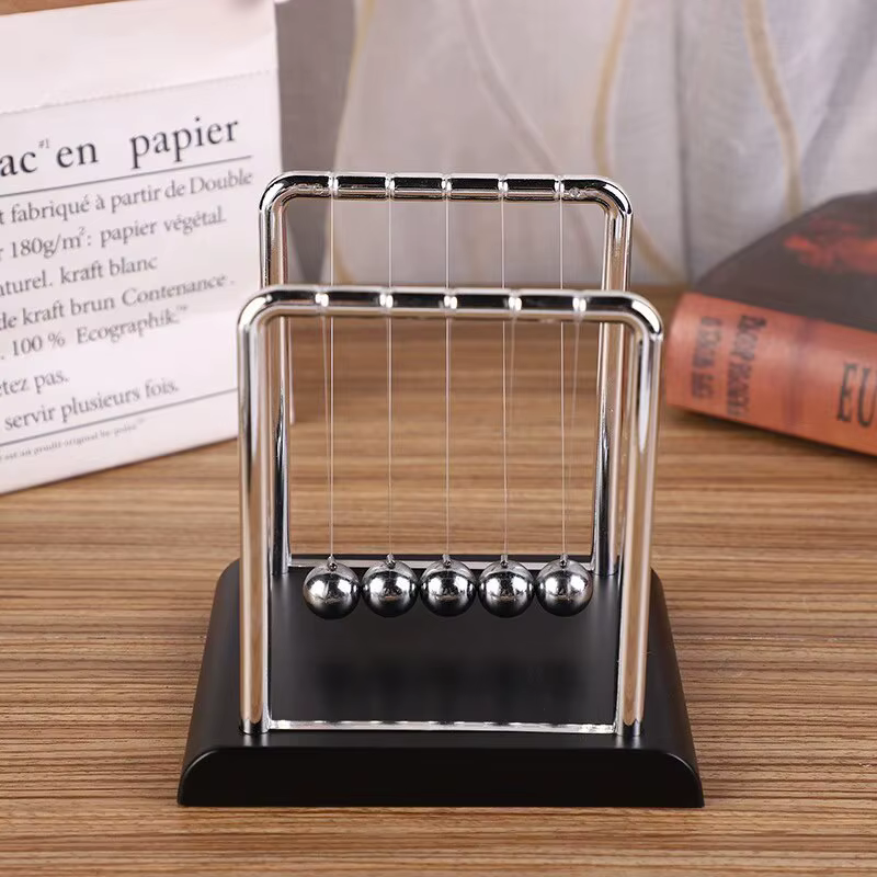 Newton pendule équilibre boules en acier bureau mouvement perpétuel physique Science jouet pour bureau maison éducation soulagement du Stress cadeau