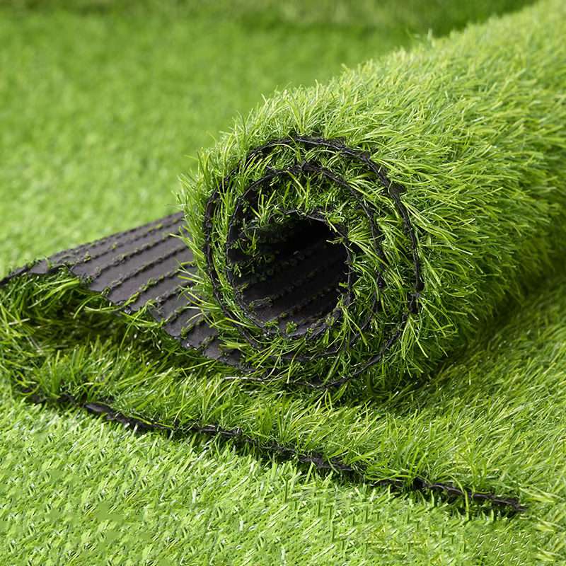Tapis de Gazon Artificiel Synthétique pour Décoration de Jardin, Faux Vert, Alge, Polymères de Plantes, Extérieur, Maison