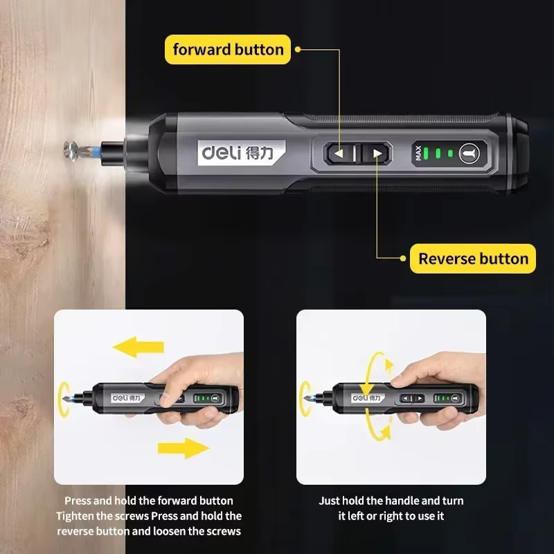 Tournevis électrique sans fil rechargeable