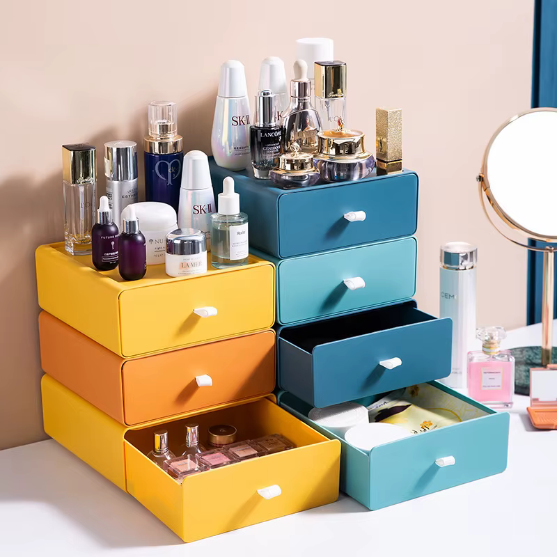 Boîte de rangement en plastique Style tiroir