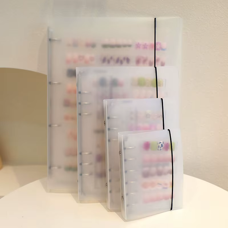 Livre de stockage de pièces d'art d'ongle