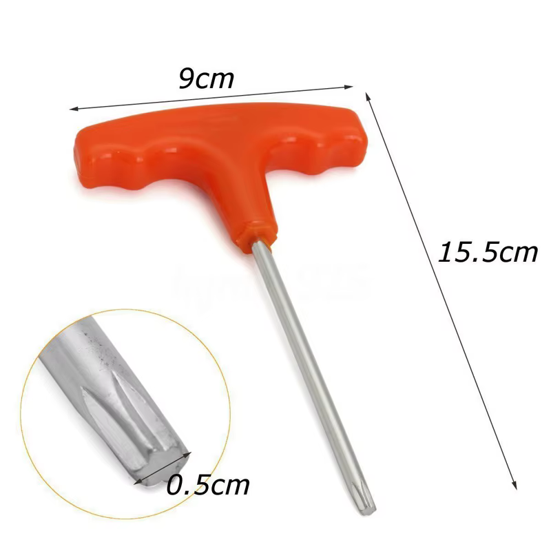 Nouveau Tournevis Torx T27 à poignée en T de 15cm pour Stihl Makita # 0812 370 1000