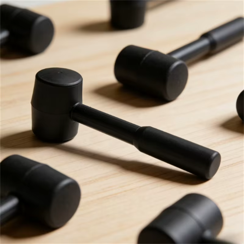 Petit marteau archéologique noir - outil durable et polyvalent pour le bricolage