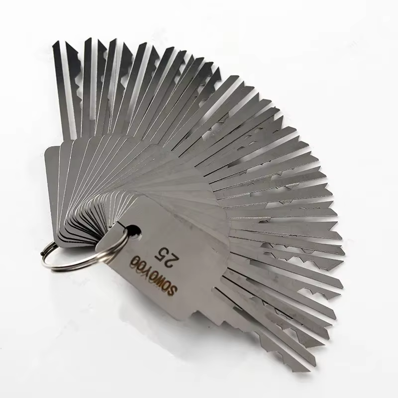 Jeu de clés de verrouillage pour outils de serrurier 48 en 1