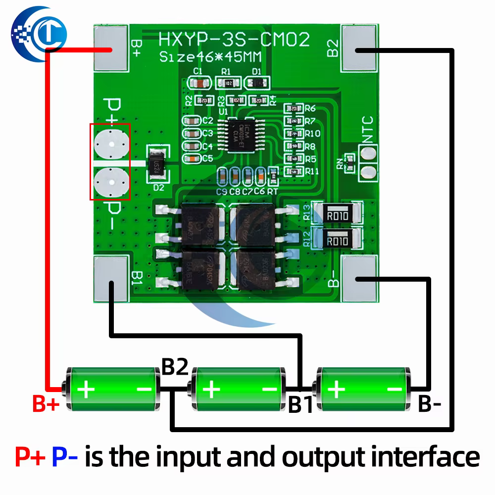 Carte de protection BMS 3S LiFePO4 : 9