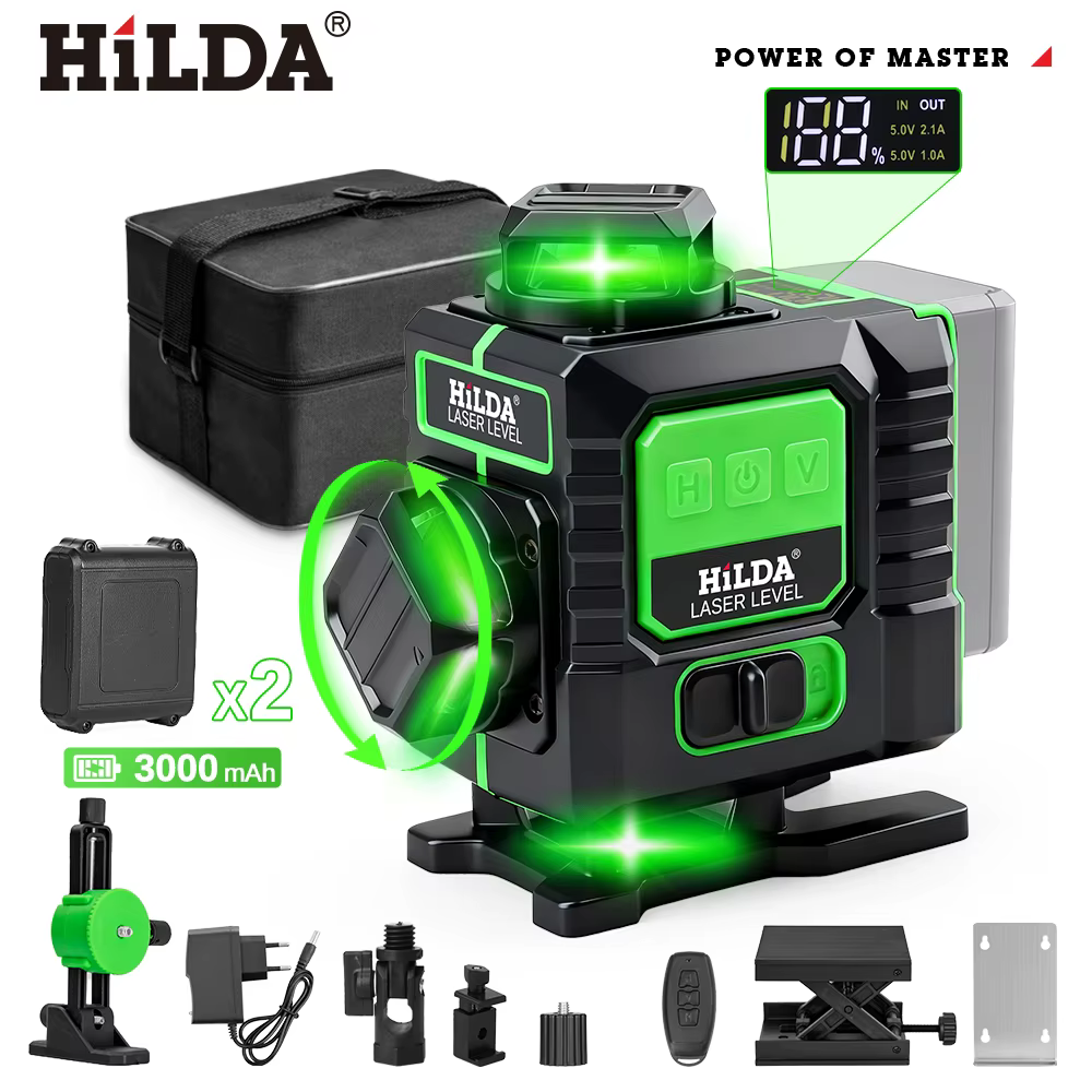 Instrument de niveau laser HILDA 16 lignes 360 °