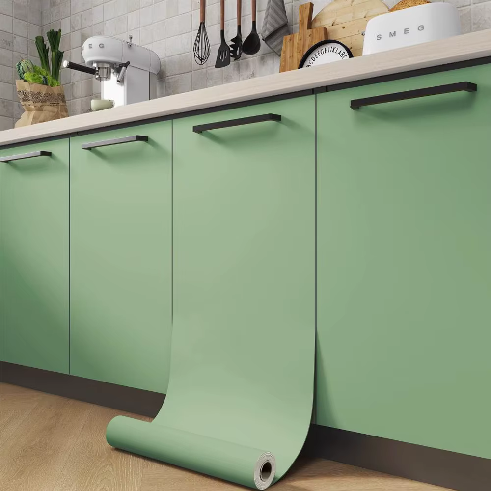 Papier peint auto-adhésif en Film vinyle, autocollants muraux imperméables pour salle de bains, meubles de cuisine, décoration de chambre, amélioration de la maison