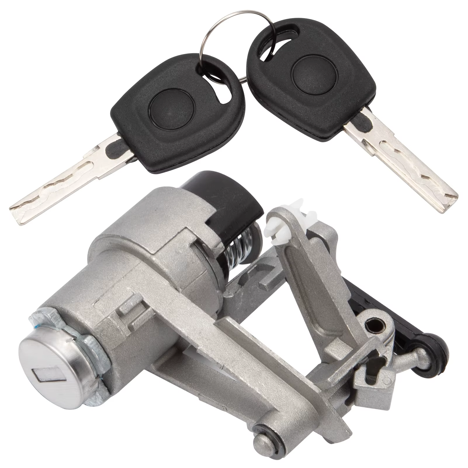 Cylindre de serrure de coffre avec 2 clés 1J6827297G pour Volkswagen Golf GIV Lupo Seat Arosa 1997-2006