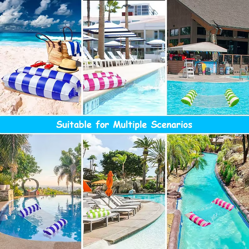 Matelas Gonflable Flottant Pliable 2026 pour Piscine