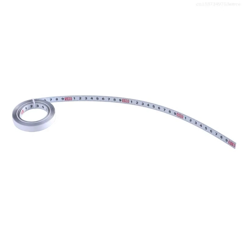 à mesurer en onglets, règle métrique auto-adhésive 13mm largeur, outil mesure F0T6