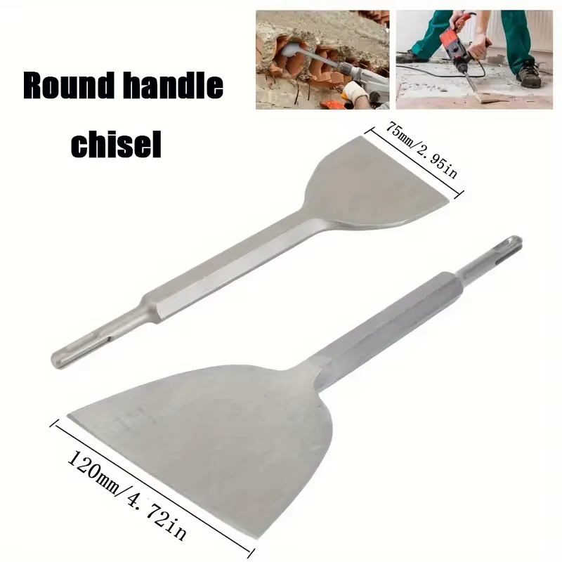 Poignée ronde grand ciseau Ultra-mince pelle plate