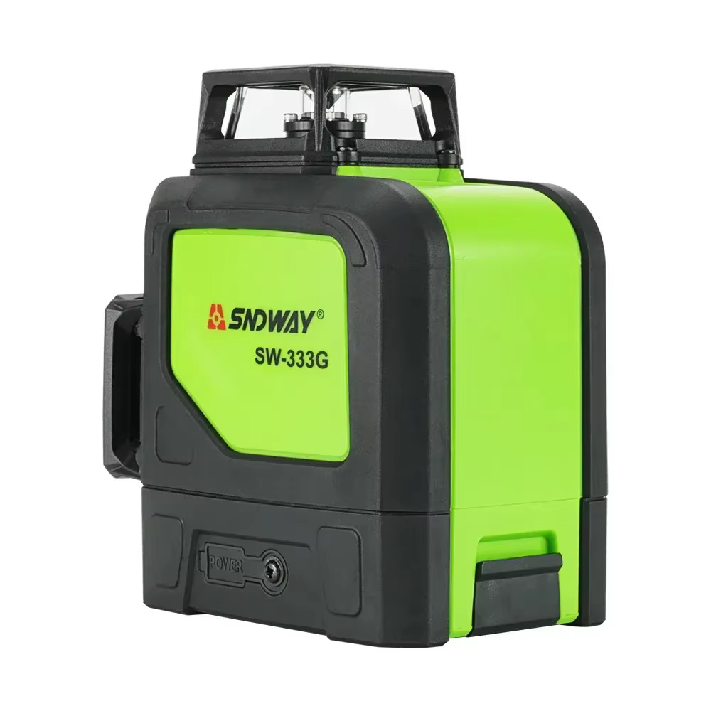 SNDWAY niveau Laser 12 lignes verticale horizontale haute précision automatique auto-nivelant 360 degrés rotatif croix faisceau vert Nivel