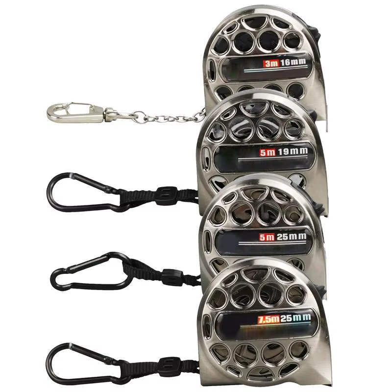 Ruban à mesurer Portable en acier inoxydable, étanche, antirouille, résistant à la Corrosion, outils de mesure à échelle métrique de haute précision