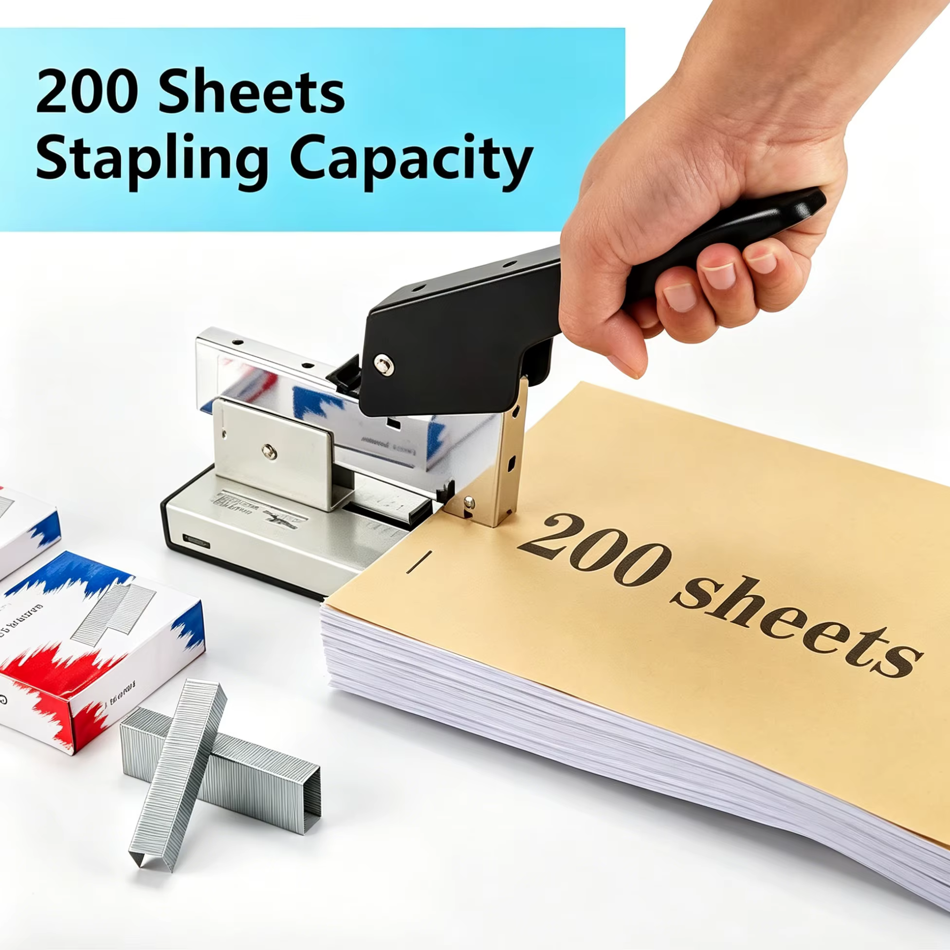 Agrafeuse robuste 100 feuilles