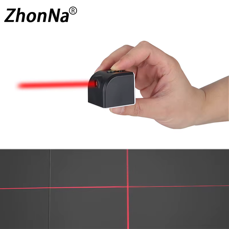 Mini niveau Laser RedLight croix horizontale ligne verticale calibrateur outil de mesure Portable avec fonction d'adsorption réparation