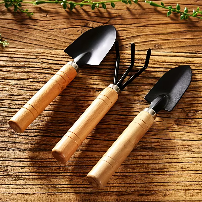 Ensemble d'outils de jardinage avec truelle et pelle