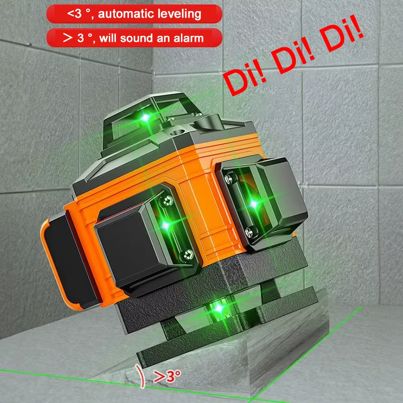 Niveau Laser professionnel 4D 16 lignes