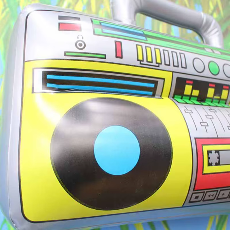 Microphones gonflables Boombox à Radio gonflable