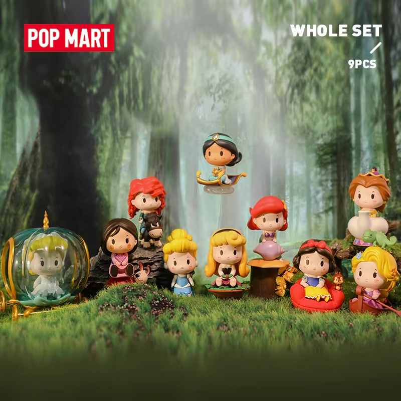 POP MART Disney princesse série de balade exclusive boîte aveugle jouets devinez sac
