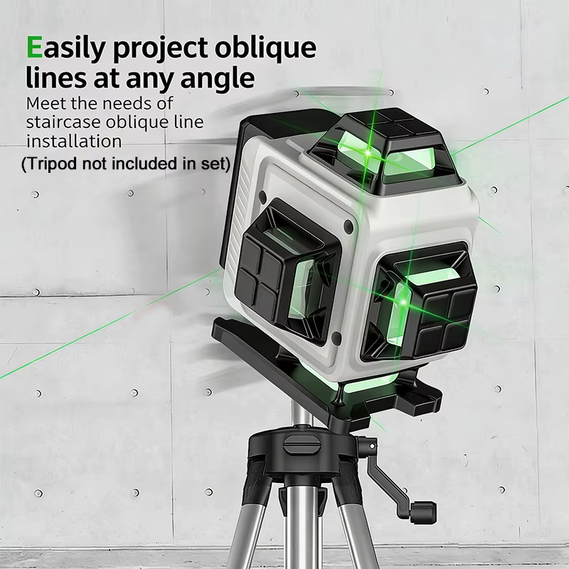 Niveau laser professionnel 3D/4D à 8/12/16 lignes