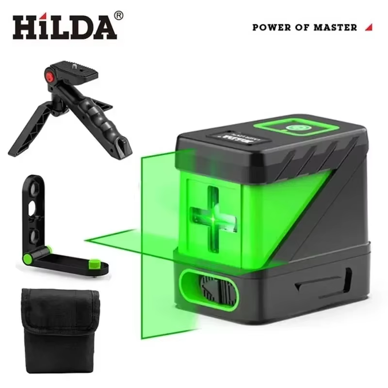 HILDA 2 lignes niveau Laser auto-nivelant faisceaux verts