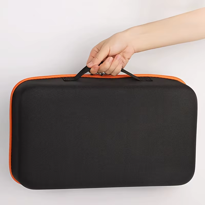 Boîte de rangement d'outils avec plusieurs compartiments et sacs à fermeture éclair - Sac