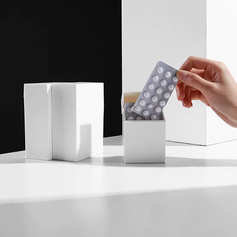 Boîte de rangement en plastique