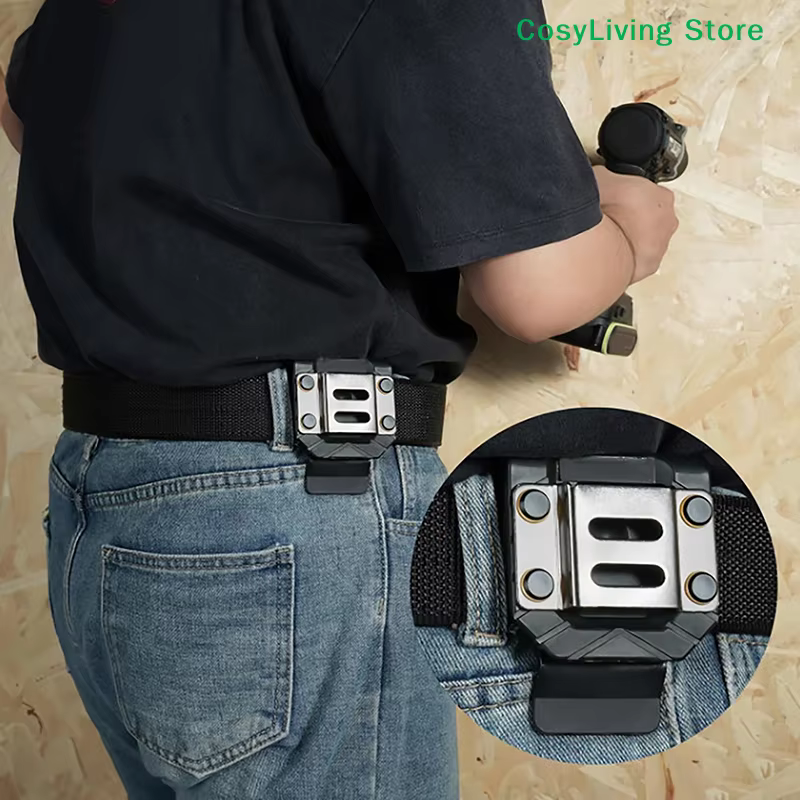 [CL]Support de ceinture pour perceuse, Clip de ceinture pour outils, Porte-perceuse, Porte-mètre à ruban, Support de ceinture pour perceuse[CL]