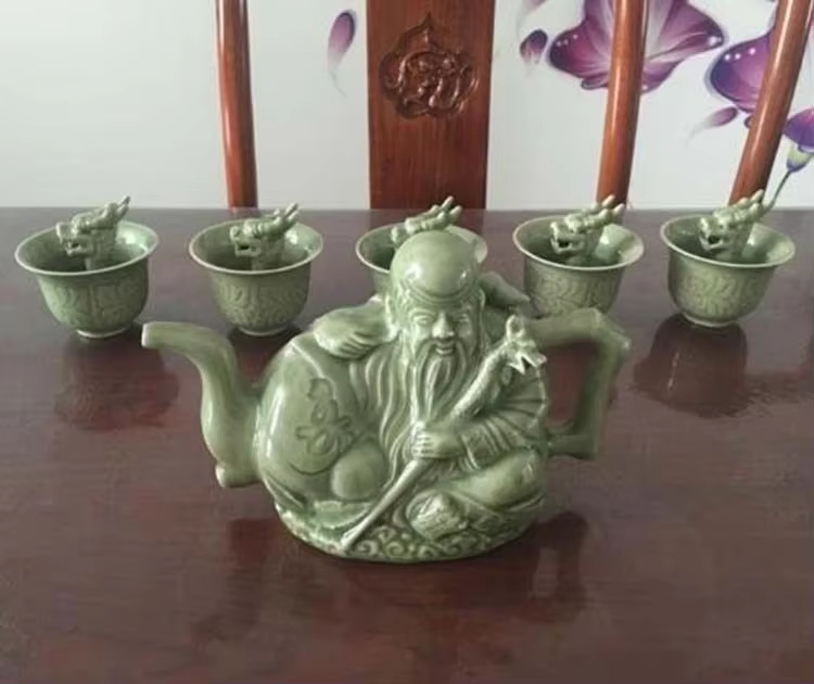 Théière en céramique pour café