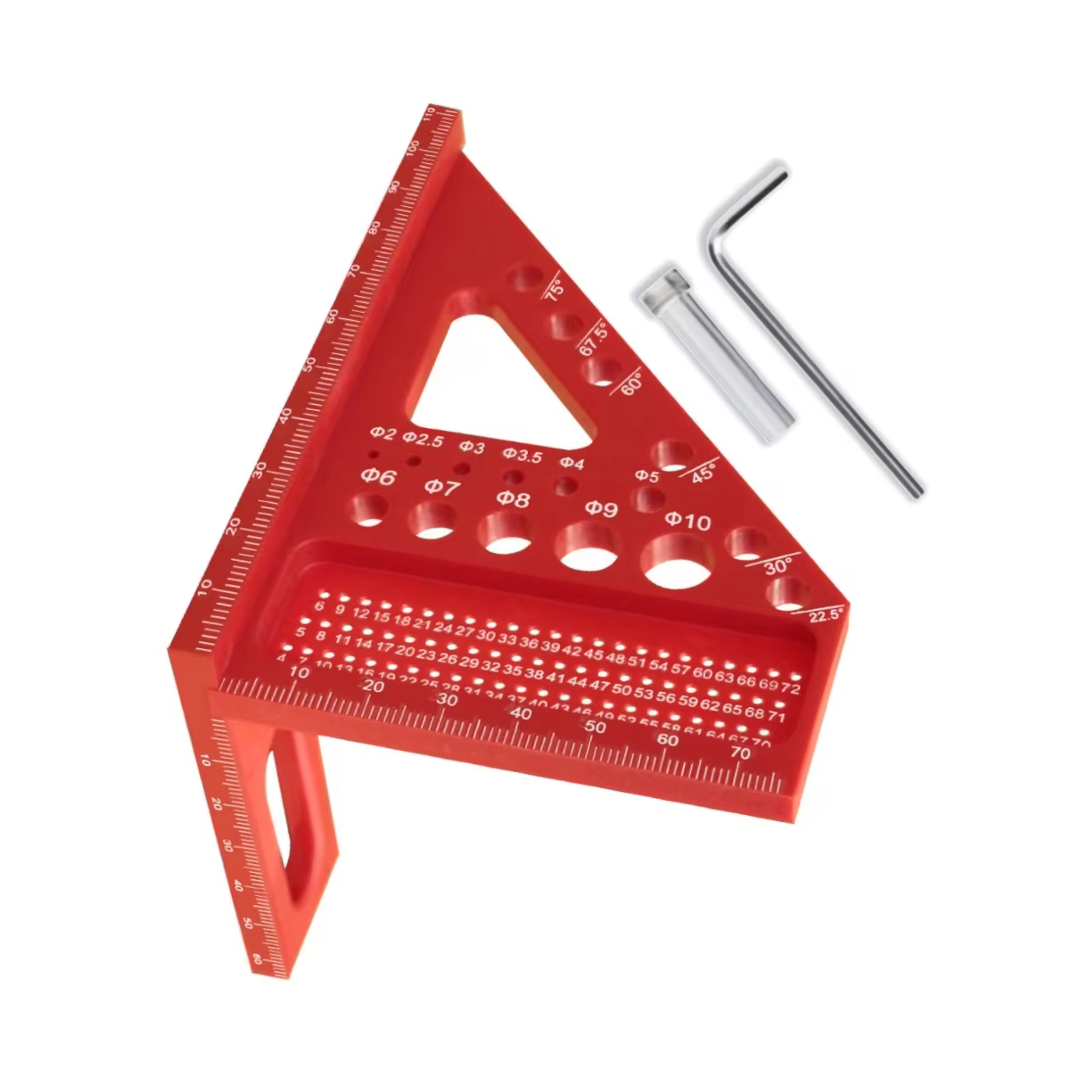 Règle de mesure multi-angle 3D
