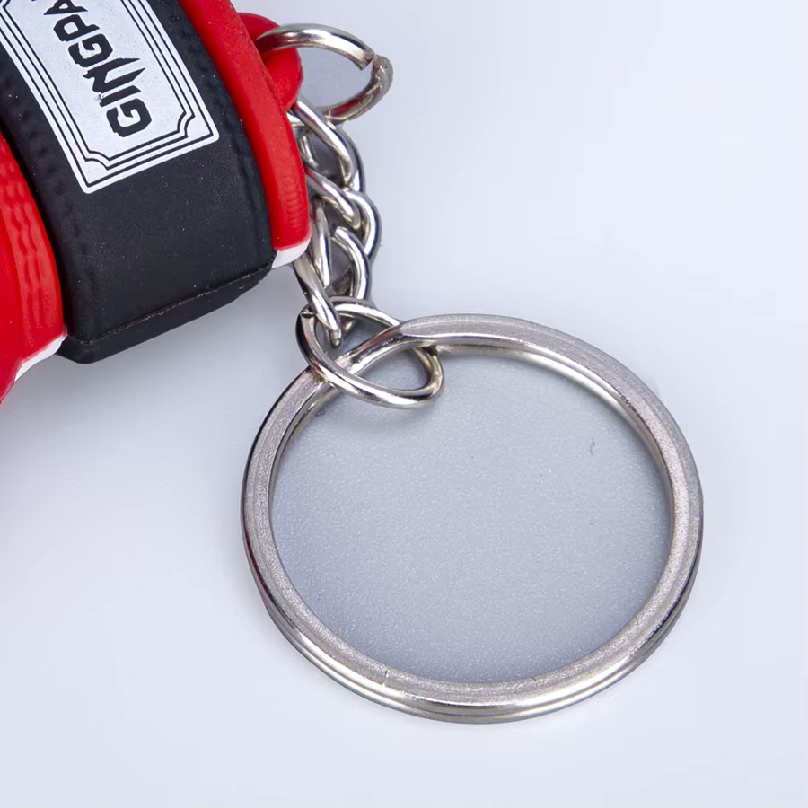 Mini gants de boxe porte-clés poinçon sac de sable pendentif Muay Thai coup de pied MMA gant Taekwondo cibles