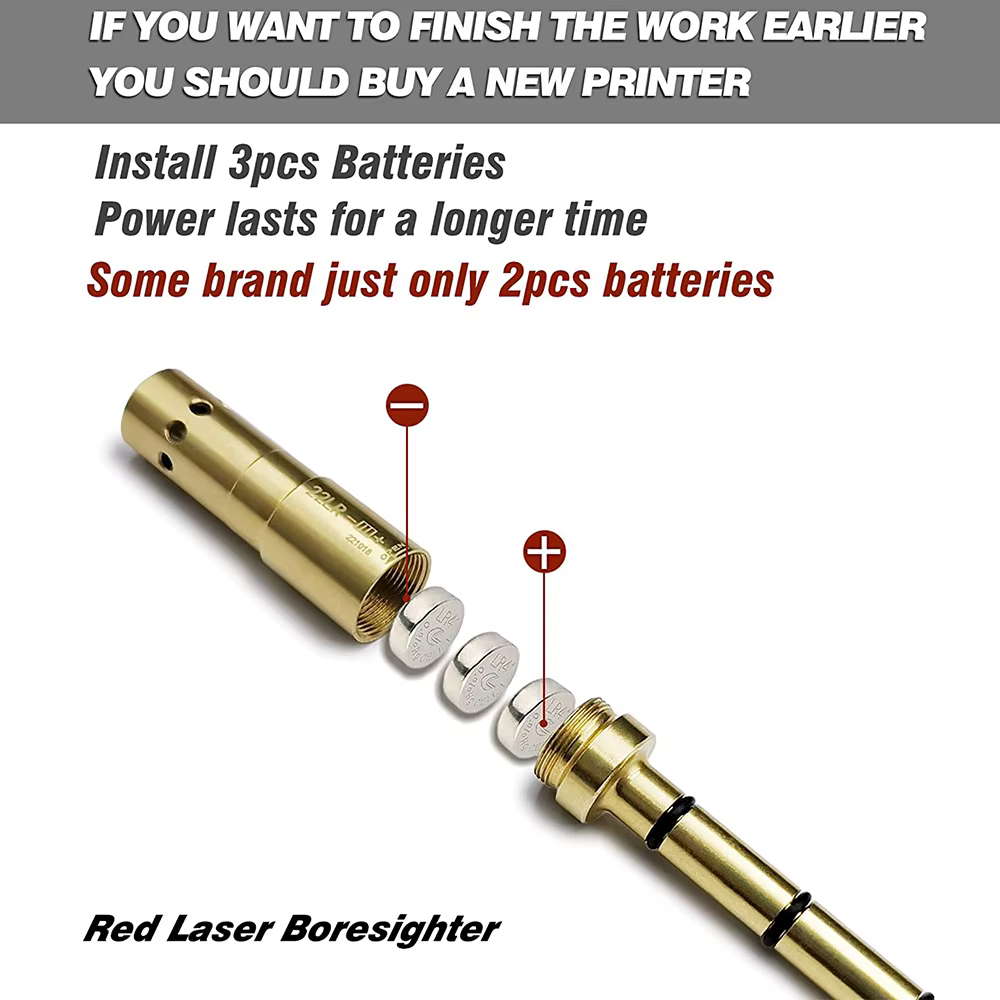 Borosighter Laser tactique.22LR.177 9mm/.38spl Cal