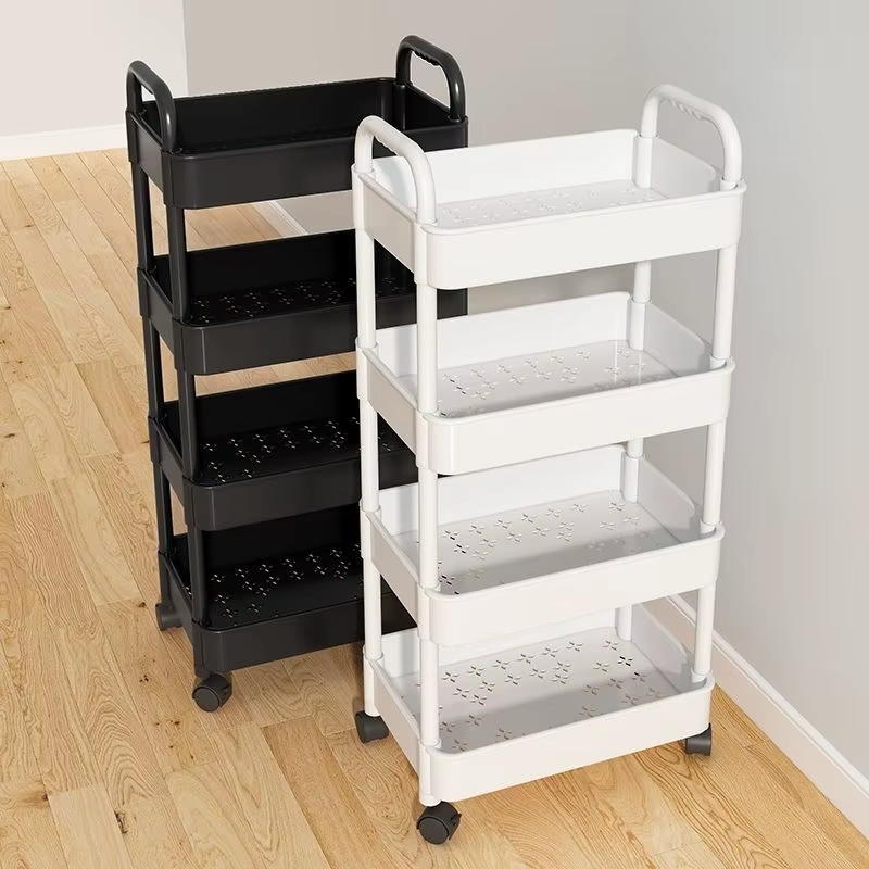 Chariot de rangement roulant polyvalent