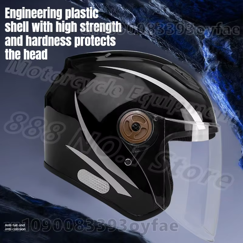 Casque de moto 6XL pour grande circonférence de tête (70 cm)