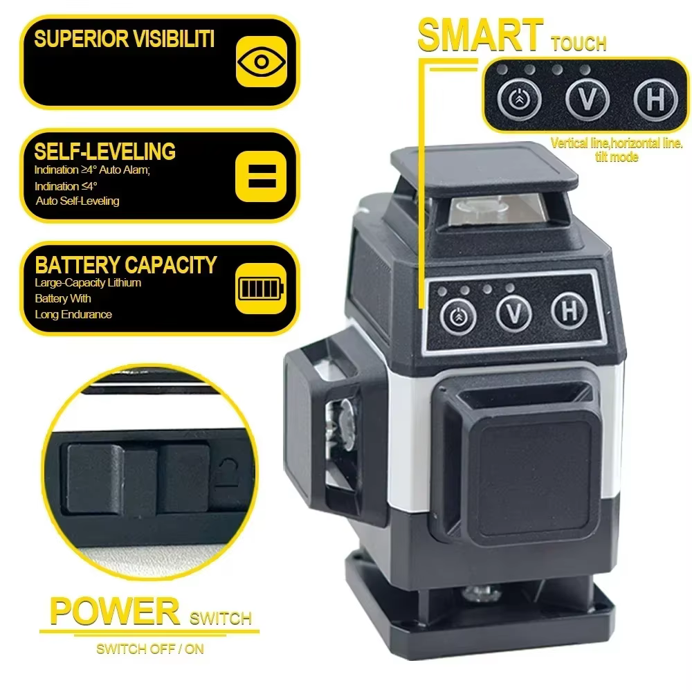 Mini niveau laser 12/16 lignes