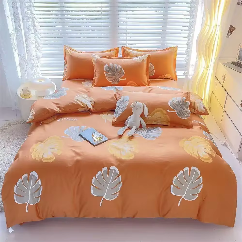 Housses de couette sans boulochage et sans décoloration, adaptées à différents types de peau, housses de couette confortables pour hommes et femmes, 200 cm x 200 cm