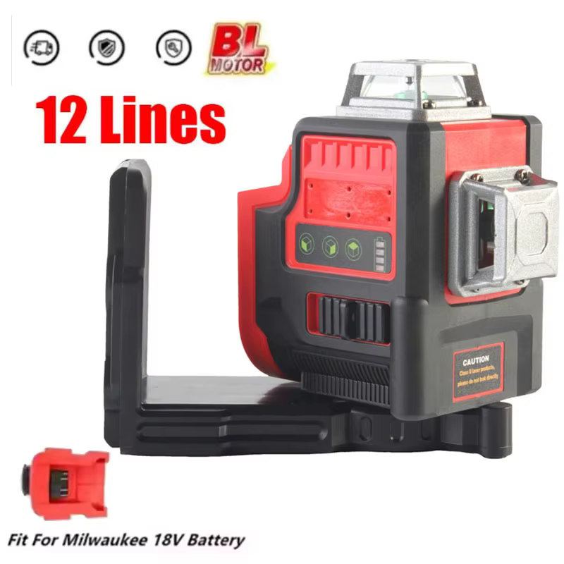 Niveau Laser pour batterie Milwaukee 18V
