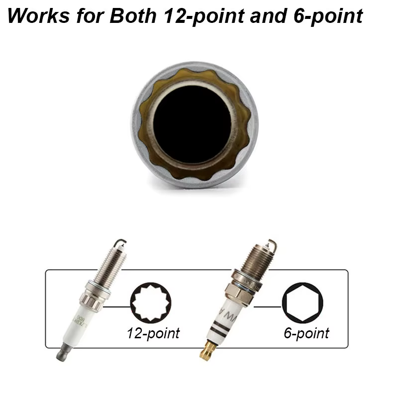 Clé à douille de bougie d'allumage