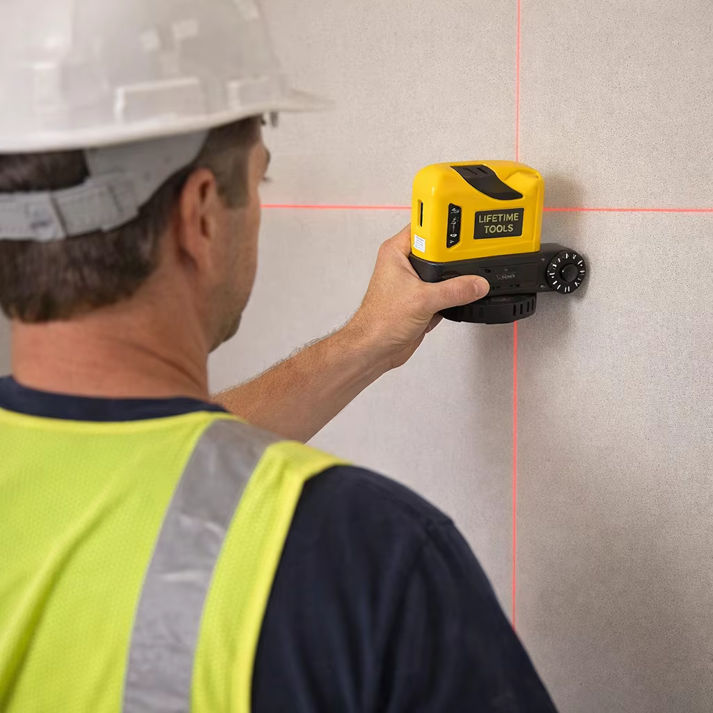 Niveau laser infrarouge à lignes horizontales et verticales avec trépied