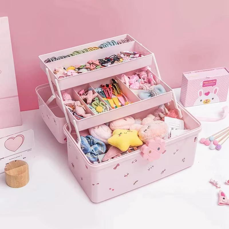 Organisateur d'accessoires pour cheveux de petite fille