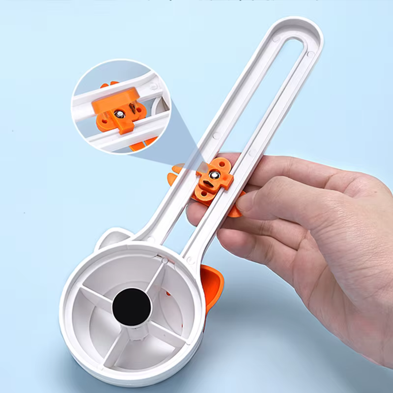 Précision 360 ° Cutter circulaire réglable pour scrapbooking