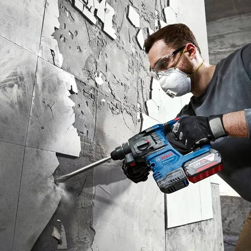 BOSCH GBH 185-LI marteau rotatif professionnel sans brosse perceuse à percussion SDS PLUS 18V